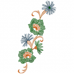 Flowers And Tree Embroidery Design 3 Flowers And Tree Embroidery Design 3